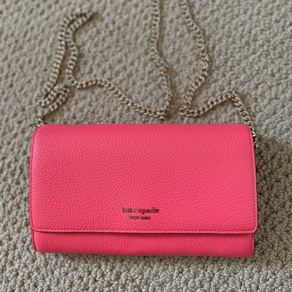 Kate Spade Roulette Clutch (never used)